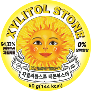 자일리톨스톤 틴케이스 레몬 70g