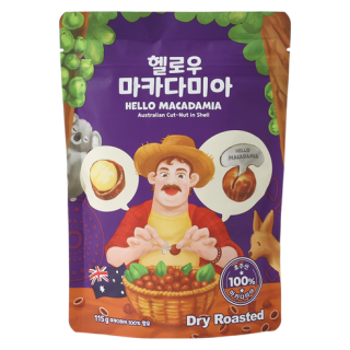 헬로우 마카다미아 드라이 로스티드 115g