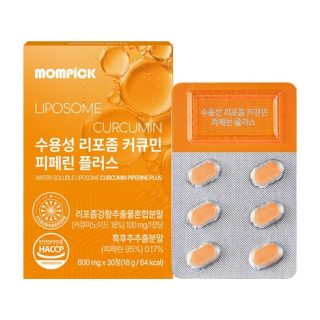 맘픽 수용성 리포좀 커큐민 900mgx30정